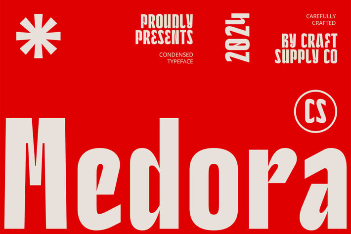Medora – Condensed Font