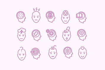 15 Mental Health Icons