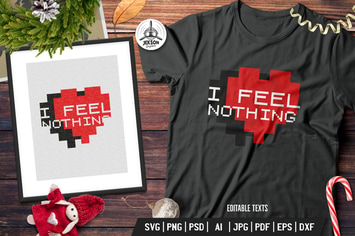 Funny Valentine Day Print Tshirt. Holiday Logo