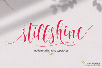 Still Shine Script - Modern Calligraphy