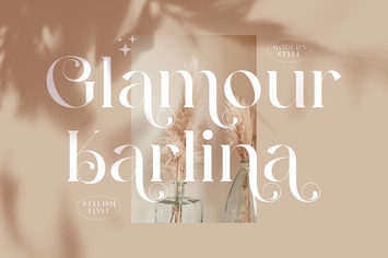 Glamour Karlina Beautiful Serif Font