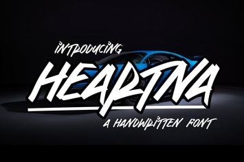 Heartna - Handwritten Font