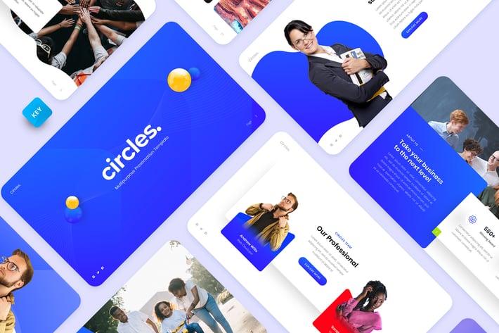 Circles-Business Keynote Template