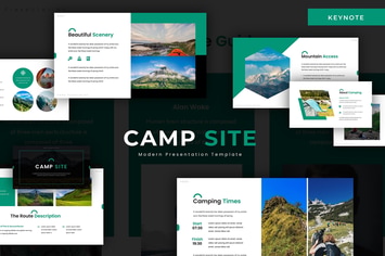 Camp Site - Keynote Template