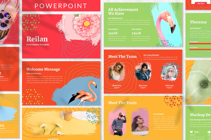 Reilan - Colorful Powerpoint Template