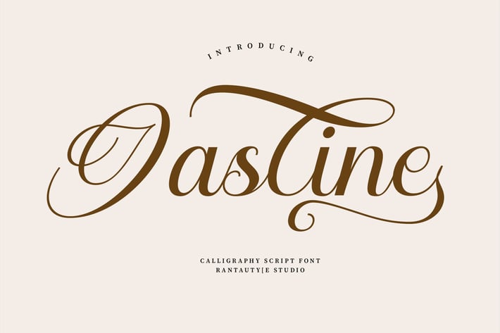 Jasline Calligraphy Script Font