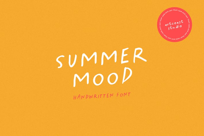 Summer Mood - Handwritten Font