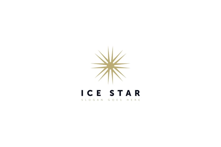 Ice Star Logo Template