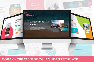 Corak - Creative Google Slides Template