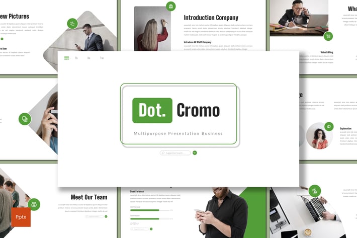 Dot.Cromo - Multipurpose Powerpoint Template