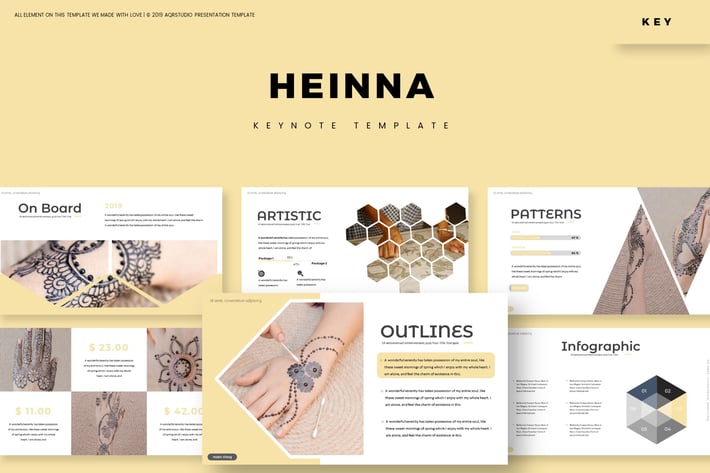 Henna - Keynote Template