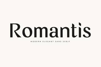 Romantis Fonts