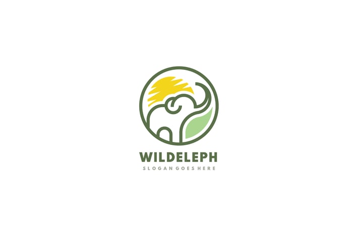 Wild Elephant Logo