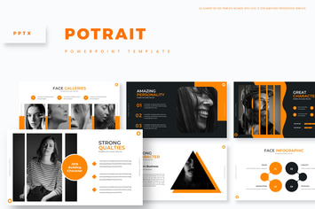 Potrait - Powerpoint Template