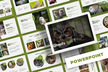 Ghostly Bird - Powerpoint Template