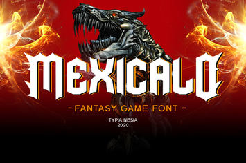 Mexicalo - Game Font
