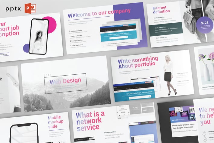 WEB DESIGN - Multipurpose Powerpoint V159