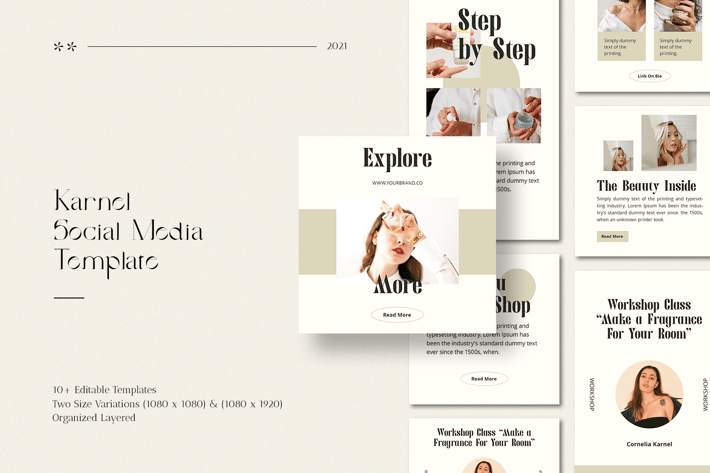 Instagram Templates - Karnel Coach