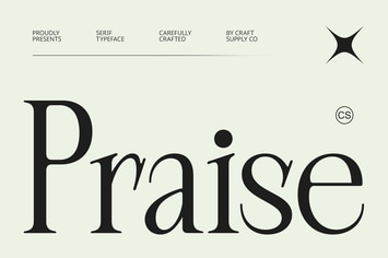 Praise – Elegant Font