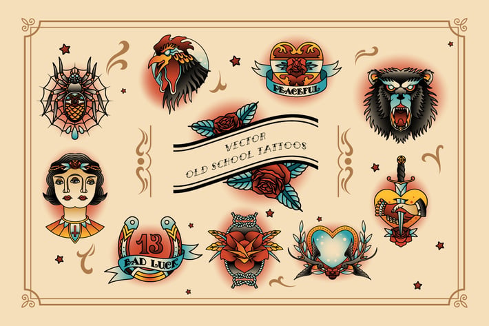 Old School Tattoo Collection