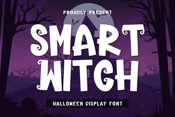 Smart Witch - Halloween Display Font