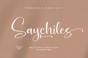 Saychiles Script Font