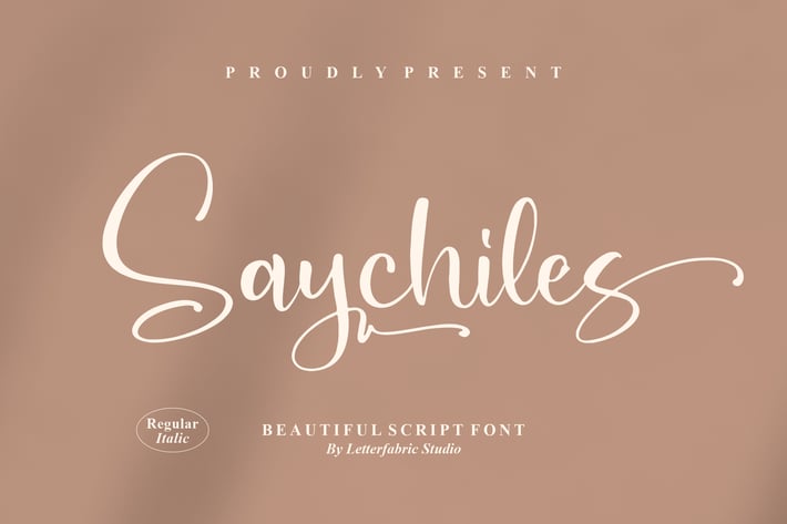 Saychiles Script Font