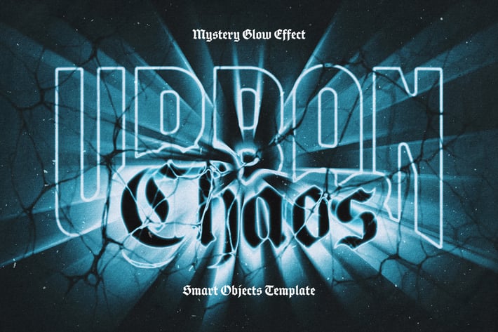 Mystery Glow Text & Logo Effect