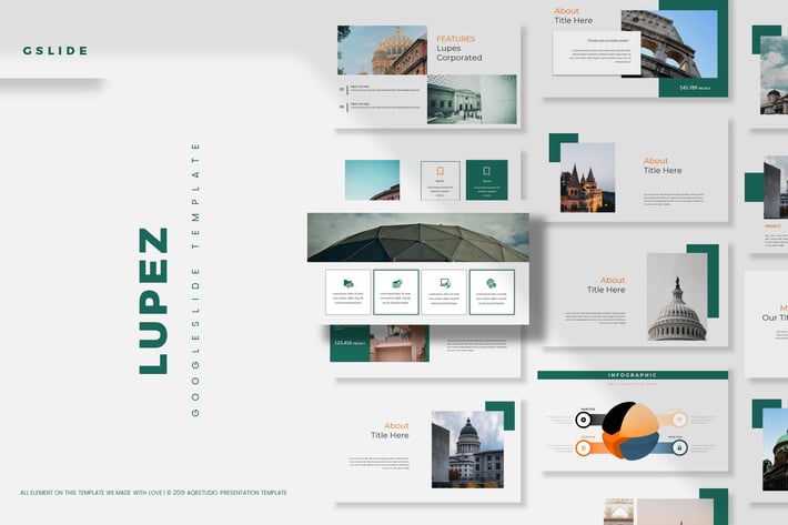 Lupez - Google Slide Template
