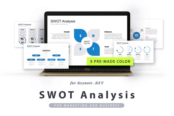 SWOT Analysis Keynote Template