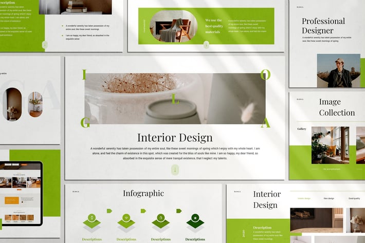 Iloga - Interior Design Keynote Template