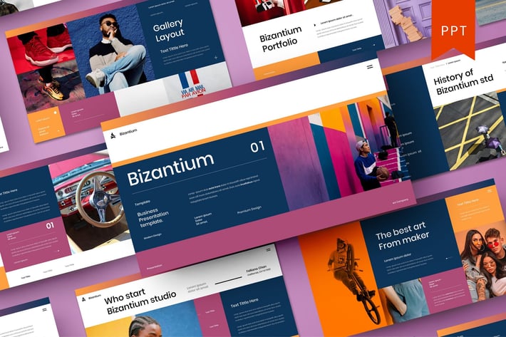 Bizantium – Business PowerPoint Template