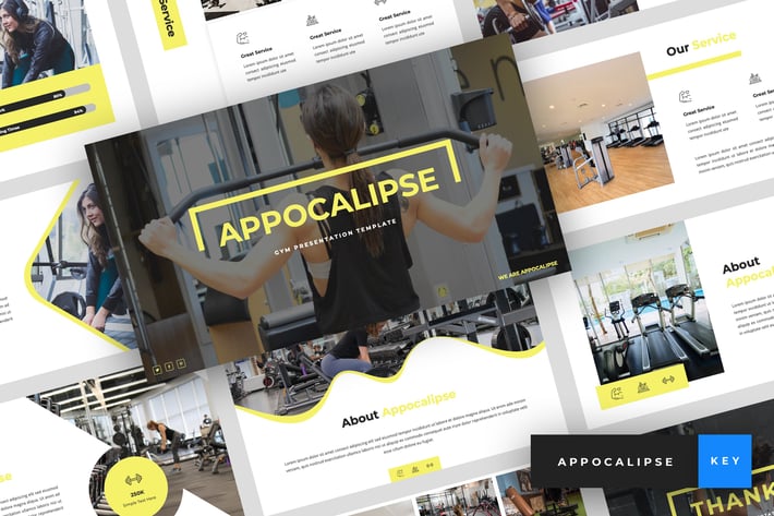 Appocalipse - Gym Keynote Template