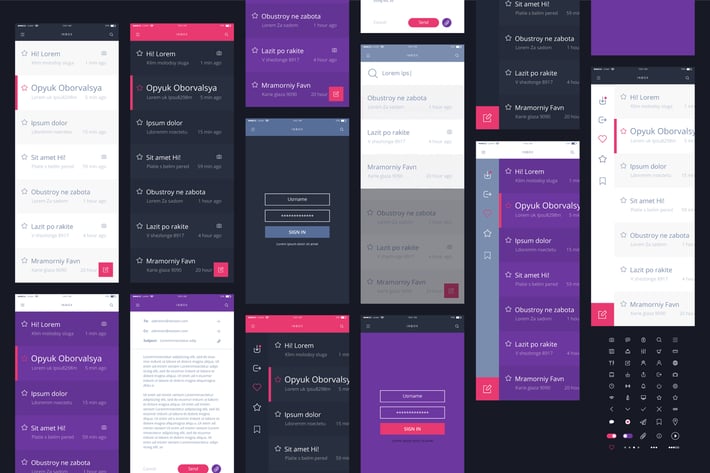 Mail App Kit for Mobile