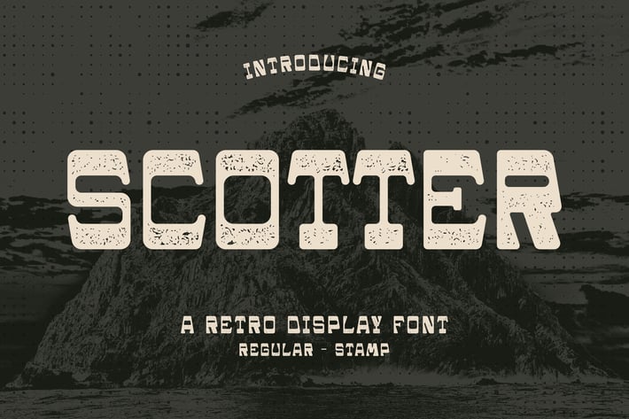 Scotter - Retro Font