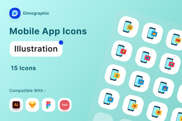 Mobile App Icon Pack