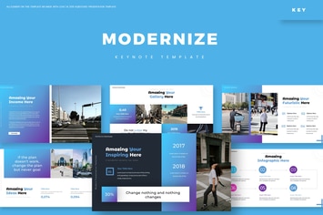 Modernize - Keynote Template