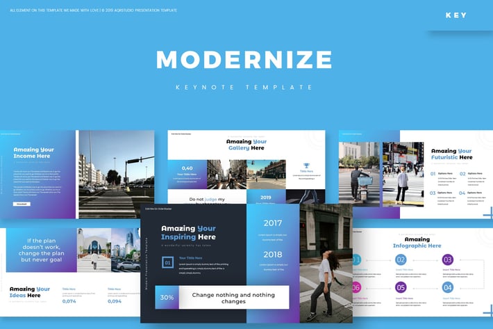 Modernize - Keynote Template