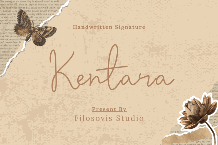 Kentara | Handwritten Signature