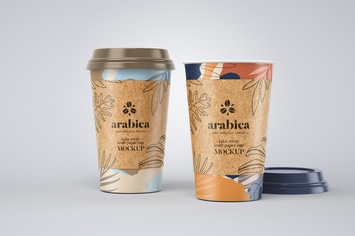 Take Away Paper Coffee Cup Mockup