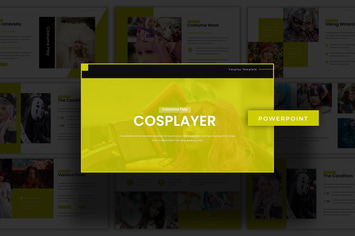 Cosplayer - Powerpoint Template