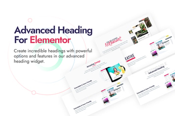 Advanced Heading and Animated Text for Elementor