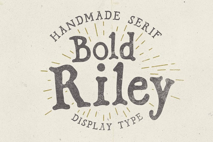 Bold Riley font