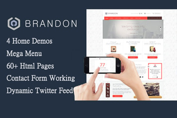Brandon - Responsive Multi-Purpose HTML Template