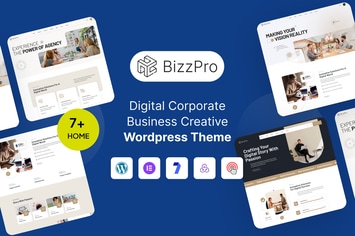 Bizzpro – Digital Business Creative WordPress 