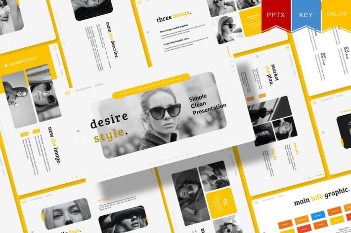Desire Style | Powerpoint, Keynote, Google Slides