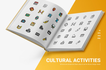 Cultural Activities - Icons