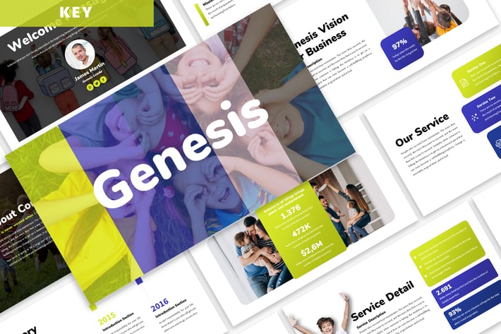 Genesis - Business Keynote Template