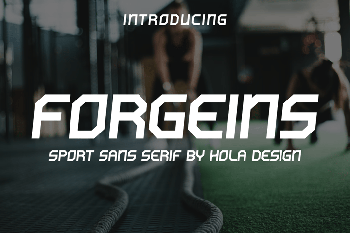 Forgeins Sport Sans Serif 