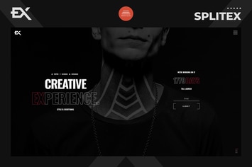 Splitex - Creative Coming Soon Template